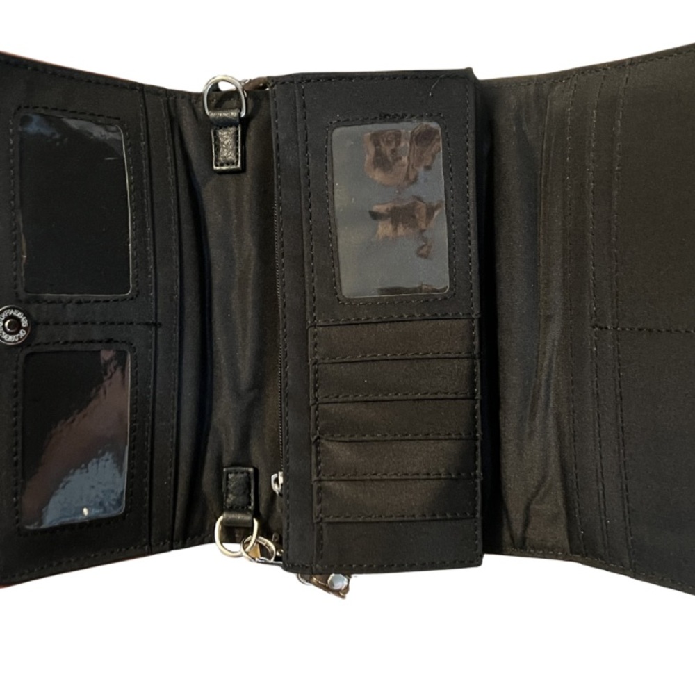 ⚪️Nativa Western Floral Buckle Crossbody Wallet / Wristlet NWT - Picture 4 of 8